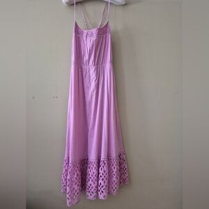 NWOT J. Crew Lavender Midi Dress
